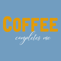 Coffee Completes Me Urban Heavy Tee | Teevron
