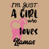 Just A Girl Who Loves Llamas I Love Llamas Vintage Hoodie | Teevron