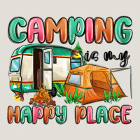 Camping Is My Happy Place Heavy Core Tee | Teevron