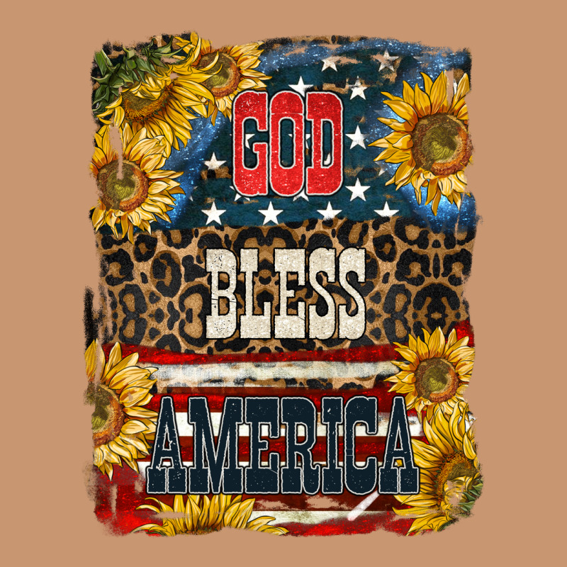 Western God Bless America 4th Of July Heavyweight Hoodie by LillyAllenDesigns | Teevron