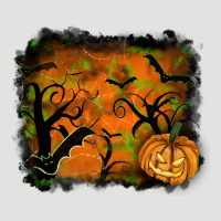 Halloween Background Classic Tee | Teevron