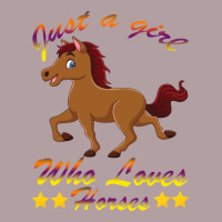 Just A Girl Who Loves Horses Vintage Hoodie | Teevron