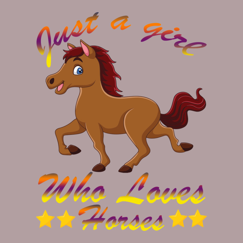 Just A Girl Who Loves Horses Vintage Hoodie by Bettercallsaul | Teevron