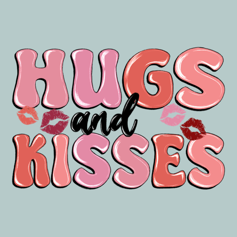 Hugs And Kisses Heavy Core Tee by MaliasSmallBusiness | Teevron