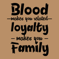 Blood Makes You Related Makes You Family Vintage Hoodie | Teevron