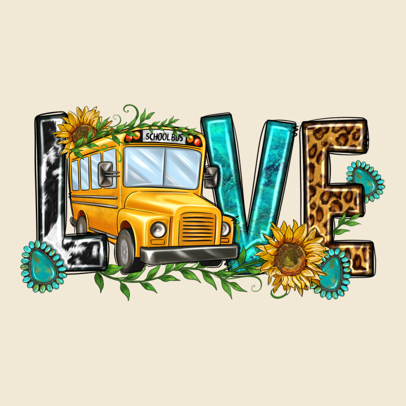 School Bus Love Premium Tee by NancyCooperArtShop | Teevron