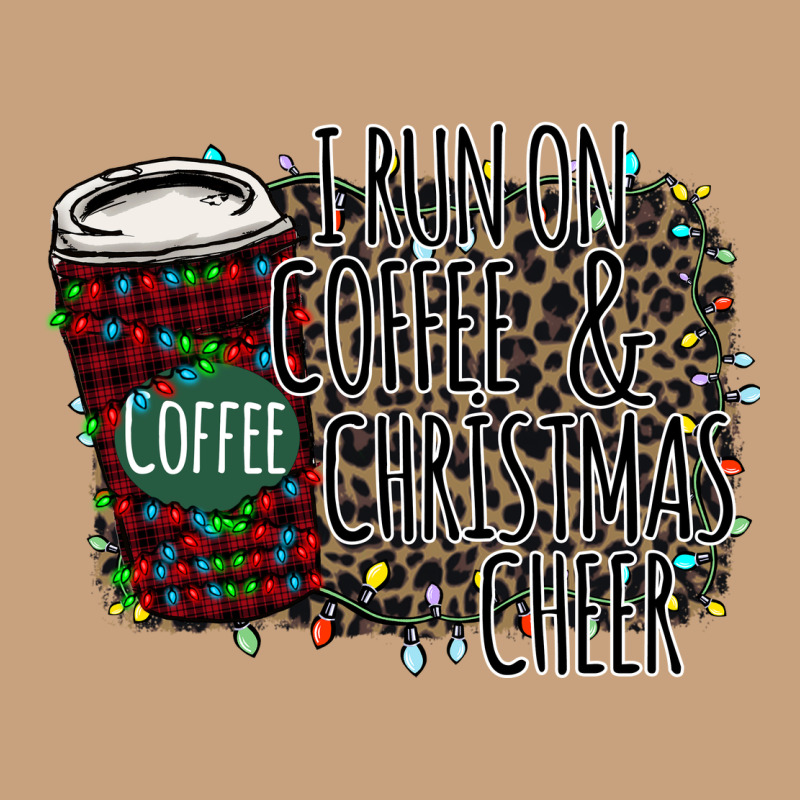 I Run On Coffee And Christmas Cheer Vintage Tee by Bettercallsaul | Teevron