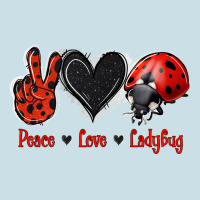 Peace Love Ladybug Ladies Tee | Teevron