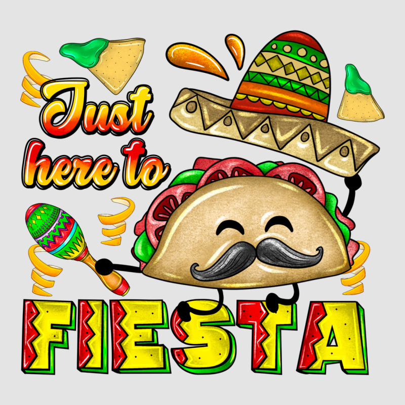 Just Here To Fiesta Premium Sweatshirt by CowhideDigitalArt | Teevron