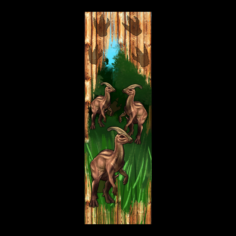 Dinosaur Parasaurolophus Pen Wrap Urban Hoodie by Artiststas | Teevron