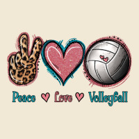 Peace Love Volleyball Ladies Tee | Teevron