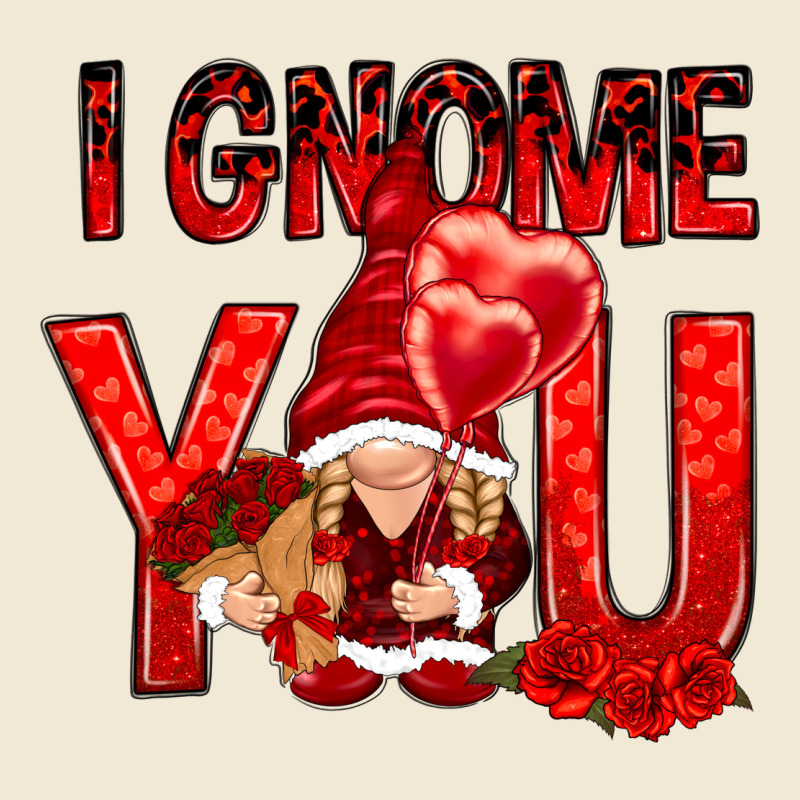 I Gnome You With Roses Premium Tee by NancyCooperArtShop | Teevron