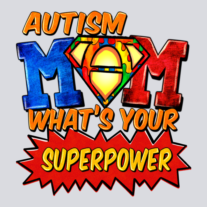 Autism Mom What's Your Superpower Mother's Day Zipper Hoodie by FaDigitalArtStudio | Teevron