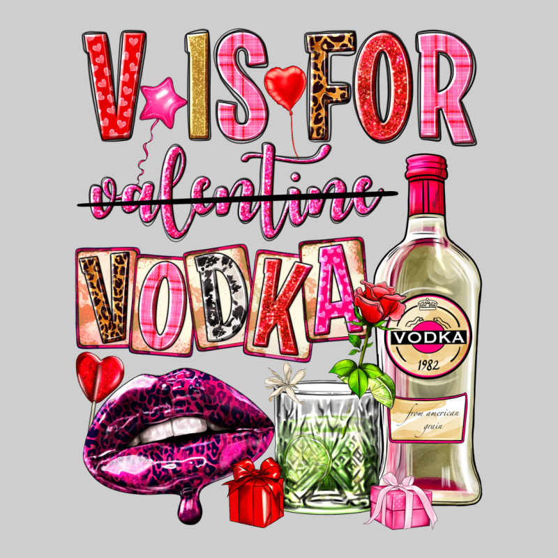 V Is For Vodka Premium Tee by NancyCooperArtShop | Teevron