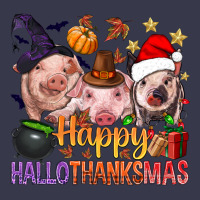 Happy Hallothanksmas Pigs Long Sleeve Tee | Teevron