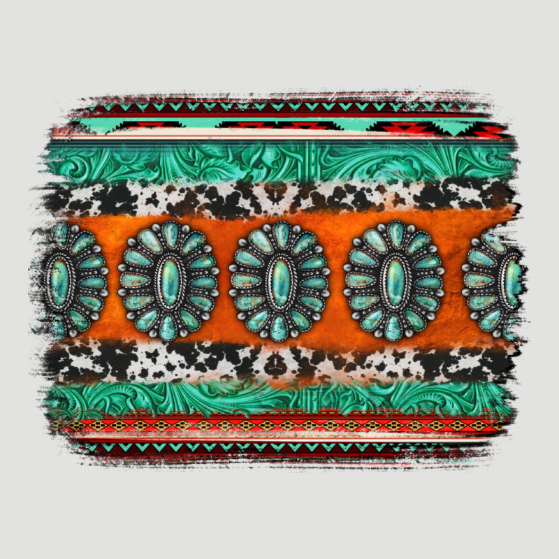 Turquoise Western Background Classic Tee by Jasminsmagicworld | Teevron