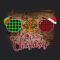 Merry Christmas Apples Vintage Tee | Teevron