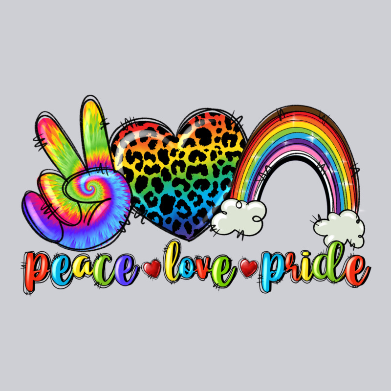 Peace Love Pride Heavyweight Sweatshirt by CowGirlArtShop | Teevron