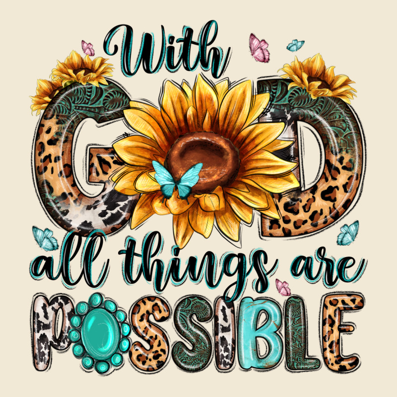 With God All Things Are Possible Malias Premium Tee by MaliasSmallBusiness | Teevron