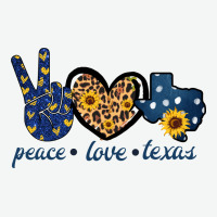 Peace Love Texas Urban Heavy Tee | Teevron