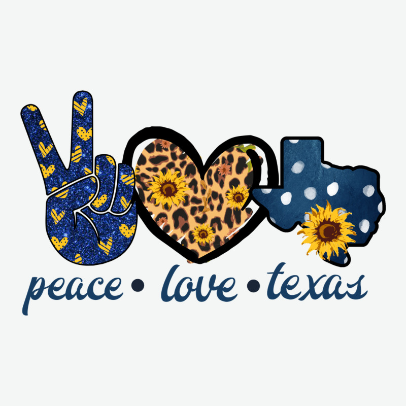 Peace Love Texas Urban Heavy Tee by Bettercallsaul | Teevron