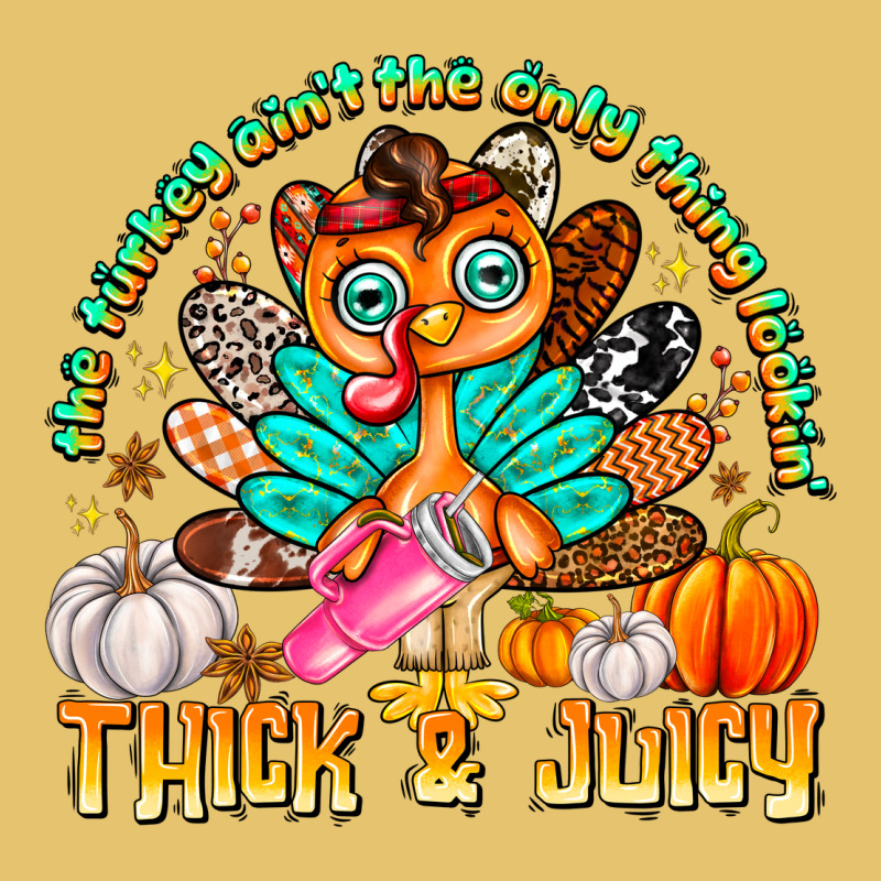 The Turkey Ain’t The Only Thing Lookin Thick & J Premium Sweatshirt by CowhideDigitalArt | Teevron