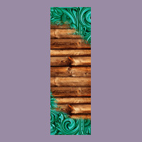 Western Tooled Leather Sunflower Turquoise Gemstone Pen Wrap 1 Classic Tee | Teevron