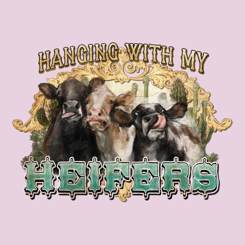 Hanging With My Heifers Ladies Tee by NancyCooperArtShop | Teevron