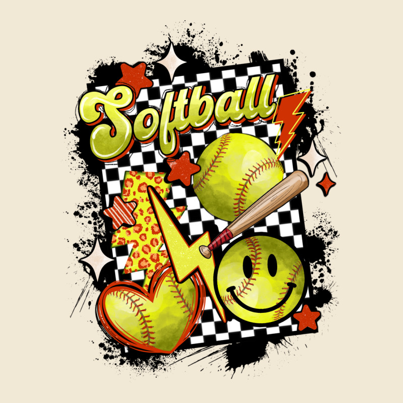 Vintage Softball Premium Tee by MaliasSmallBusiness | Teevron