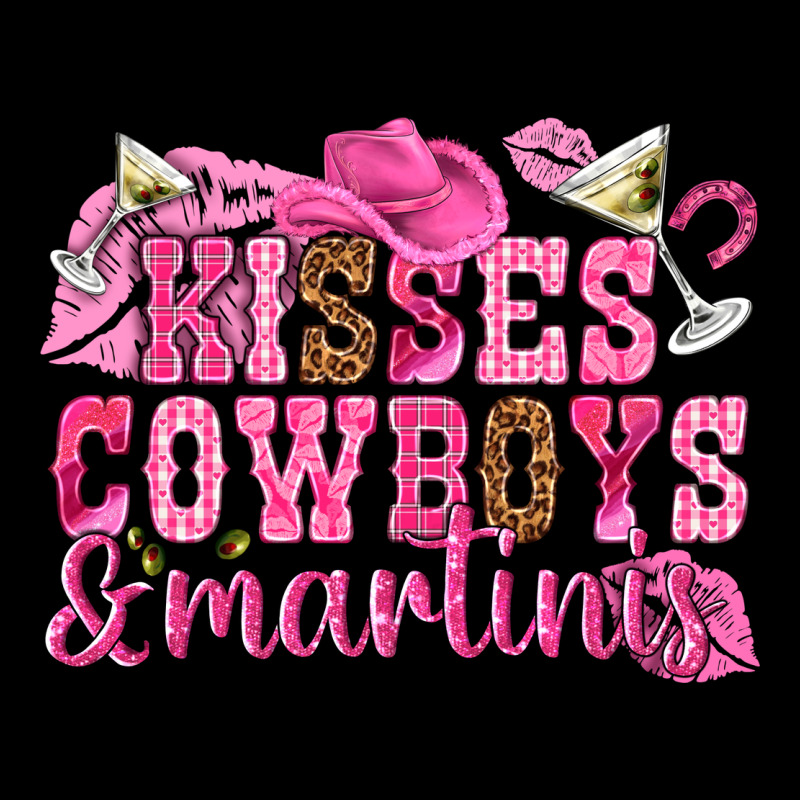 Kisses Cowboys Martinis Premium Tee by NancyCooperArtShop | Teevron