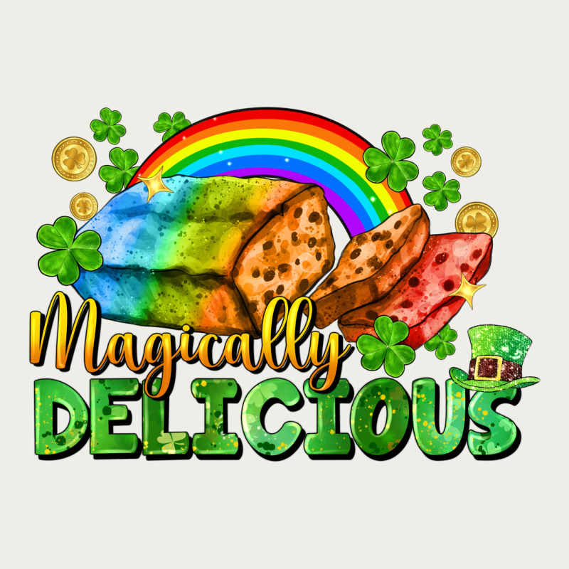 Magically Delicious St. Patricks Day Zipper Hoodie by FaDigitalArtStudio | Teevron