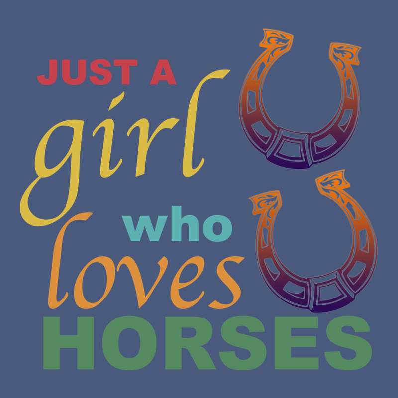 Just A Girl Who Loves Horses Vintage Hoodie by Bettercallsaul | Teevron