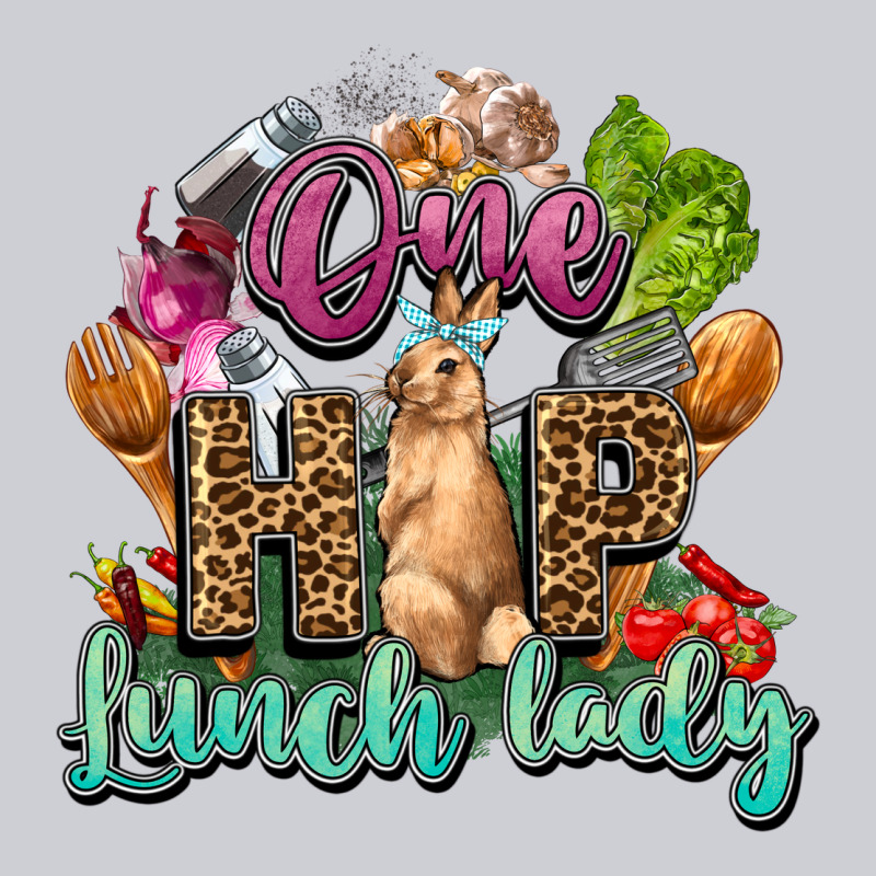 One Hip Lunch Lady Easter Day Heavyweight Sweatshirt by HowdyJamesFarm | Teevron