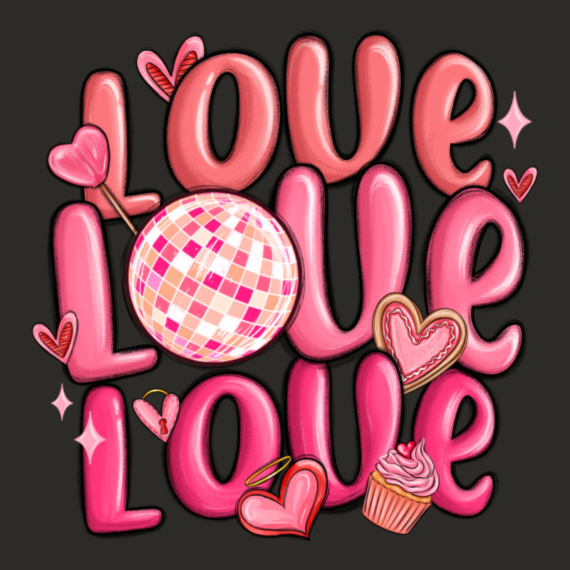 Love Love Love Valentines Day Heavy Core Tee by MaliasSmallBusiness | Teevron