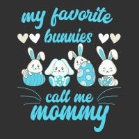 My Favorite Bunnies Call Me Mommy Urban Heavy Tee | Teevron