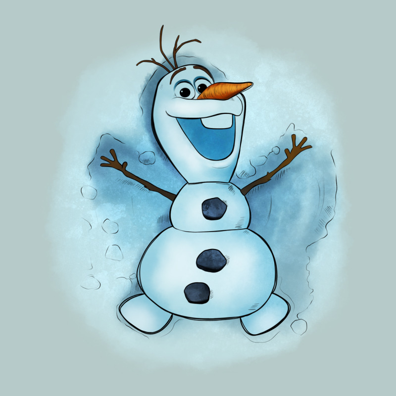 Olaf Snowman Heavy Core Tee by AdoDesignShop | Teevron