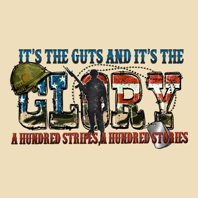 It's The Guts And It's The Glory A Hundred Stripes Premium Hoodie by FaDigitalArtStudio | Teevron