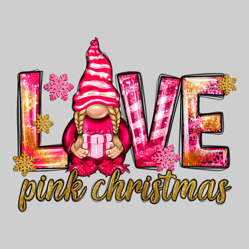 Love Pink Christmas Gnome Premium Tee by NancyCooperArtShop | Teevron