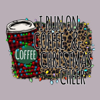 I Run On Coffee And Christmas Cheer Vintage Tee | Teevron