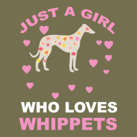 Just A Girl Who Loves Whippets Vintage Hoodie | Teevron