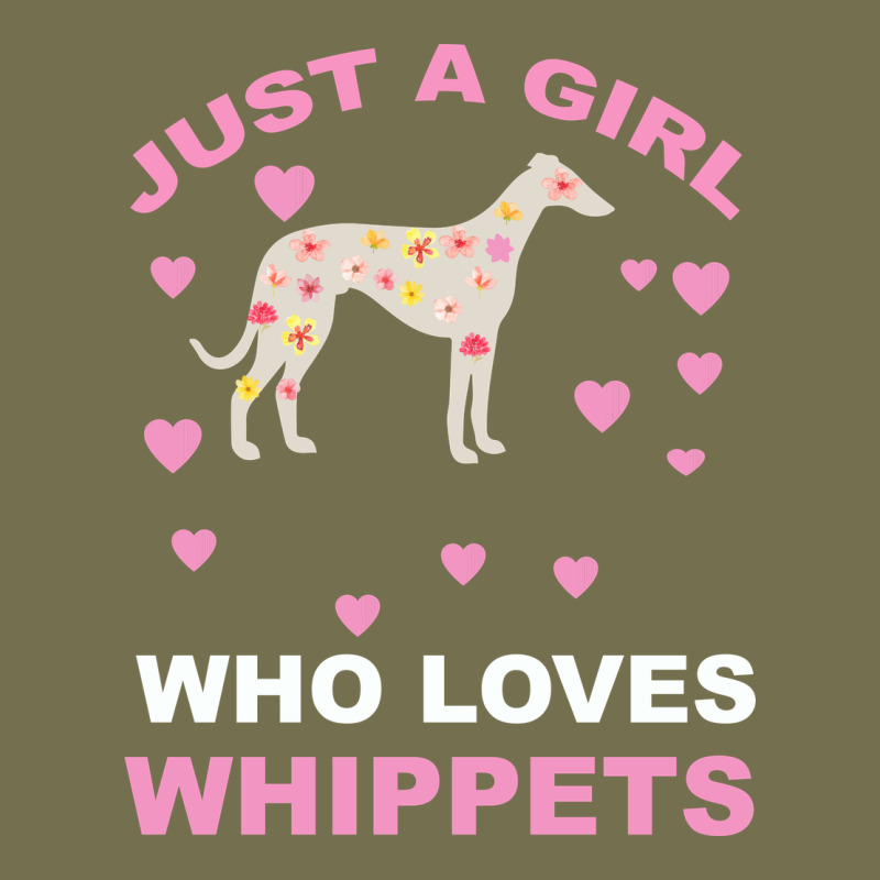Just A Girl Who Loves Whippets Vintage Hoodie by Bettercallsaul | Teevron