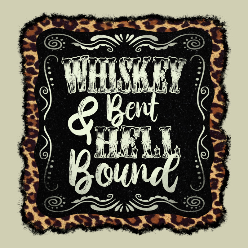 Whiskey Bent Hell Bound Black Heavy Core Tee by AdoDesignShop | Teevron