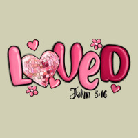 Valentine's Day Loved John 3 16 Heavy Core Tee | Teevron