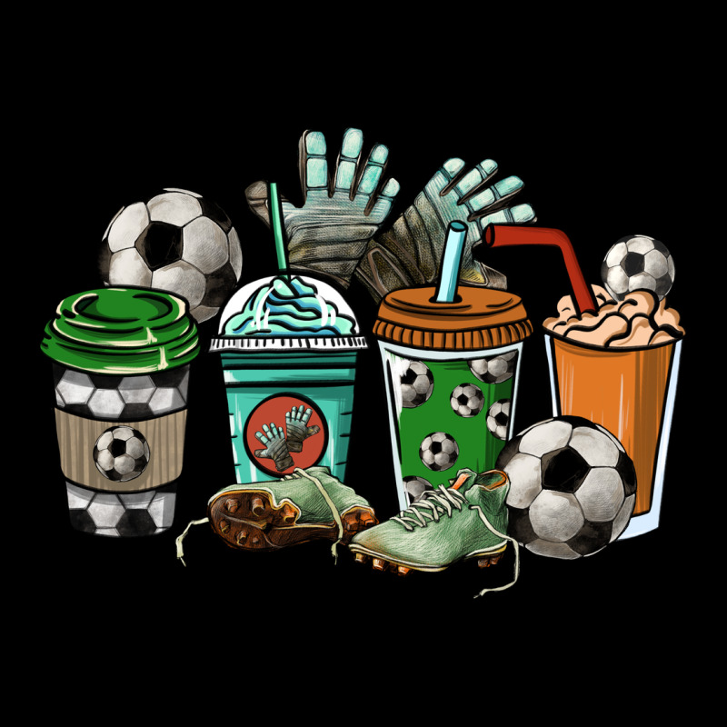 Soccer Coffee Cups Premium Tee by NancyCooperArtShop | Teevron