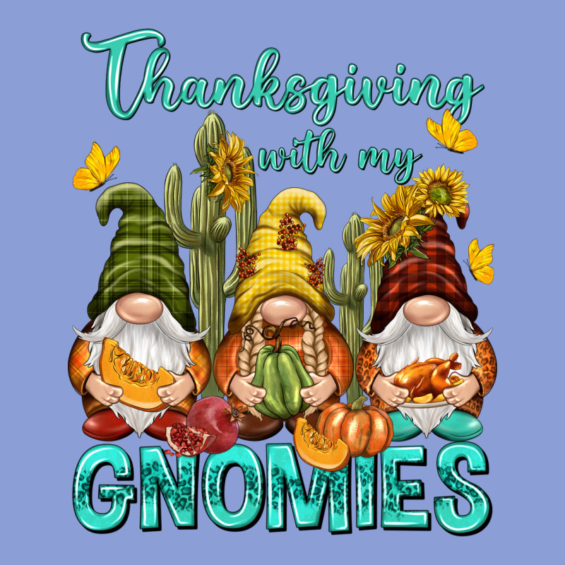 Thanksgiving With My Gnomes Long Sleeve Tee by NancyCooperArtShop | Teevron