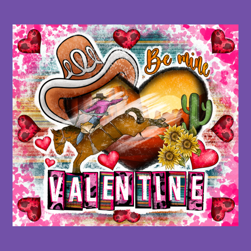 Be Mine Valentine Premium Sweatshirt by CowhideDigitalArt | Teevron