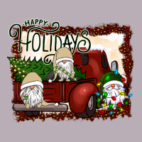 Happy Holidays Gnomes Christmas Truck Vintage Tee | Teevron