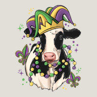 Mardi Gras Cow Heavy Core Tee | Teevron