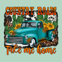 Country Roads Take Me Home Old Western Truck Classic Tee | Teevron