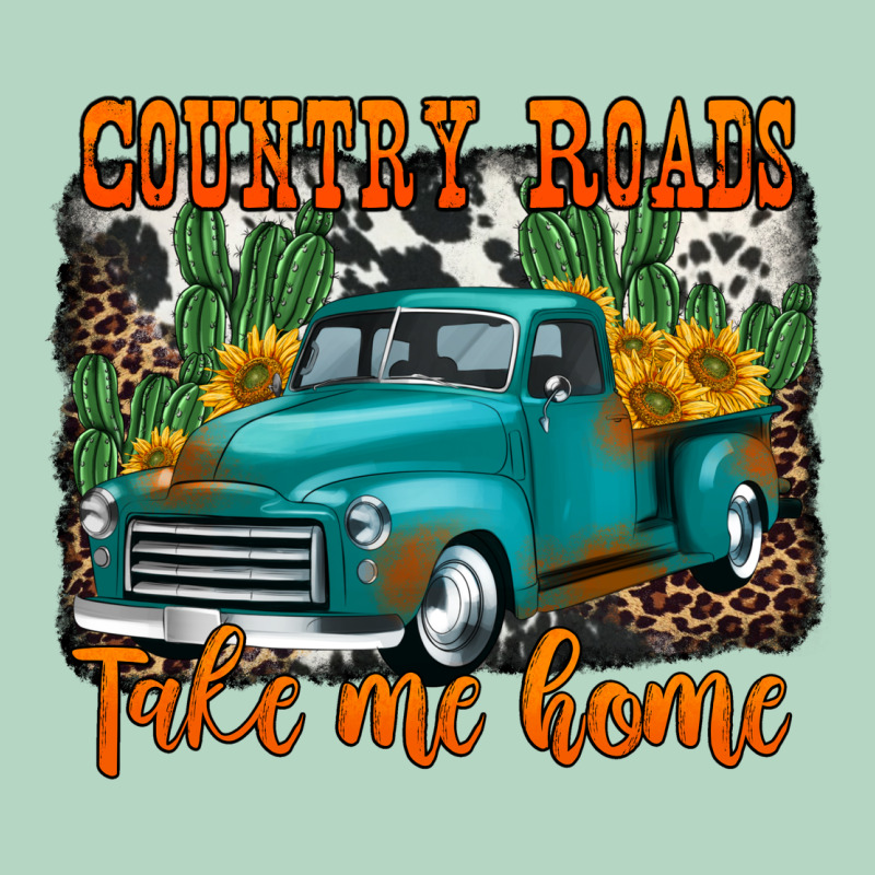 Country Roads Take Me Home Old Western Truck Classic Tee by Jasminsmagicworld | Teevron